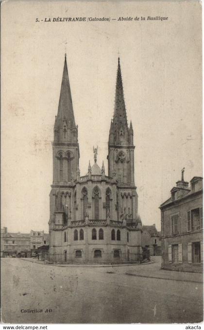 CPA LA DÉLIVRANDE - Abside de la Basilique (141281)