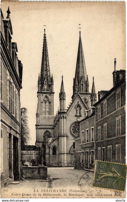 CPA LA DELIVRANDE Notre-Dame de La Delivrande - La Basilique (1257541)