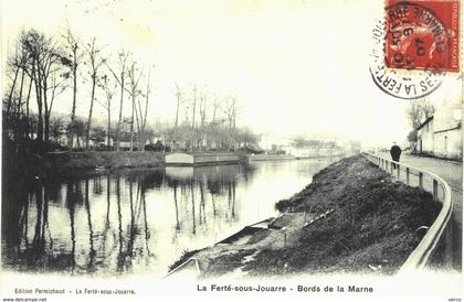 Carte POSTALE Ancienne de LA FERTE sous JOUARRE - Bord de la Marne