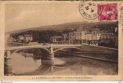 CPA La FERTÉ-sous-JOUARRE La pont et Entrée (806306)