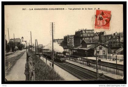 92 La Garenne-Colombes gare train D92D C92035C RH088522