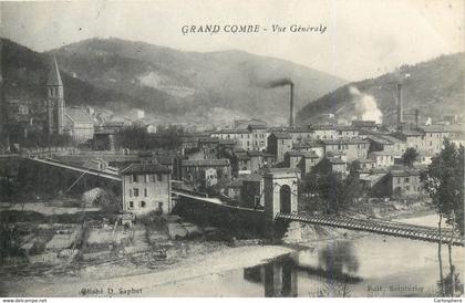 CPA 30 Gard LA GRAND COMBE  - Vue Générale - Usines