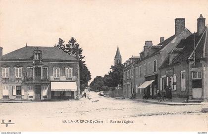 La GUERCHE-sur-l'AUBOIS - Rue de l'Eglise