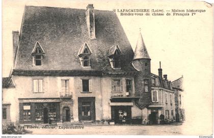 CPA-Carte Postale France La Pacaudière    Maison Historique Rendez vous de chasse de François 1er VM56212