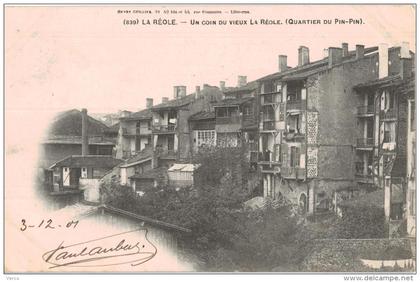 Carte Postale Ancienne de LA REOLE