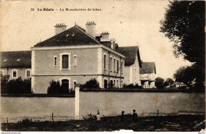 CPA LA RÉOLE - LA Manufacture de taBAC (192920)