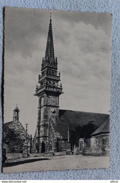 Cpm, la Roche Maurice, l'église, Finistère 29