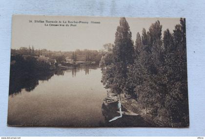 la Roche Posay, la Creuse vue du pont, Vienne 86