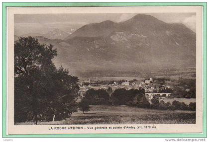 74 - LA ROCHE sur FORON -- Vue générale