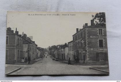 Cpa 1925, la Roche sur Yon, route de Nantes, Vendée 85