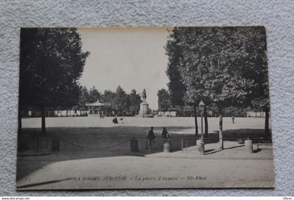 E866, la Roche sur Yon, la place d'armes, Vendée 85