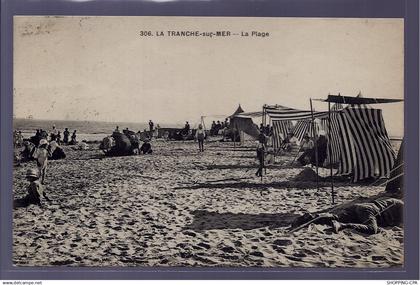 85 - La Tranche-sur-Mer - la plage - Voyagé - Dos divisé