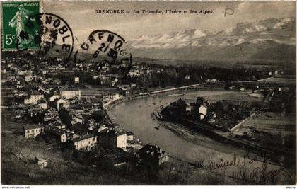 CPA GRENOBLE - La TRONCHE l'ISERE et les Alpes (652769)