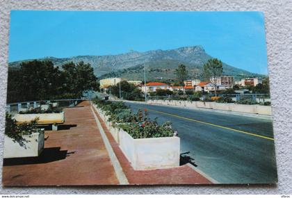 H43, Cpm, la Valette du Var, son pont fleuri et le Coudon, Var 83