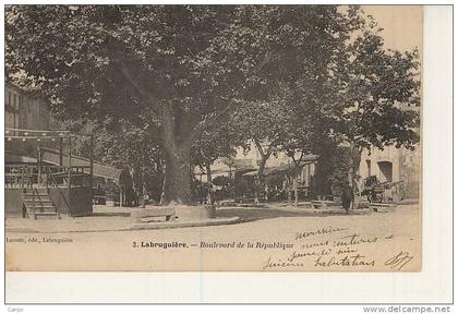 LABRUGUIÈRE - Boulevard de la République.