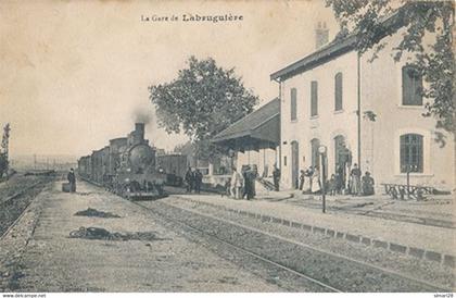 LABRUGUIERE - LA GARE DE LABRUGUIERE