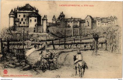 CPA LACAPELLE-MARIVAL au XVI siecle (223454)