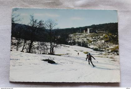 Cpm 1971, Laguiole, piste de la Source, Aveyron 12