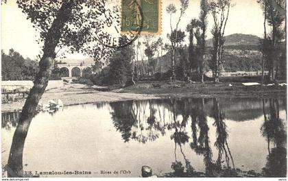 Carte postale ancienne de LAMALOU les BAINS