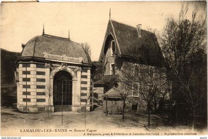 CPA LAMALOU-les-BAINS-Source Capus (255540)