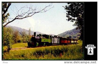 07 Lamastre - CHEMIN DE FER DU VIVARAIS  Ligne TOURNON - LAMASTRE (Ardèche-France) Le train Rhea D07D  K07129K  C07129C