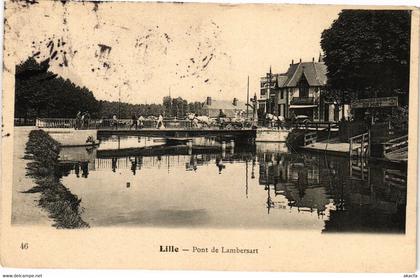 CPA LILLE - Pont de LAMBERSART (204526)