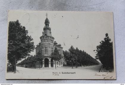 L128, Cpa 1904, mairie de Lambersart, Nord 59