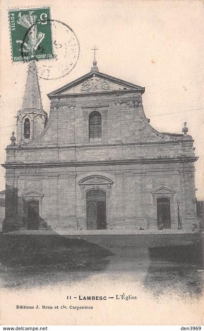 LAMBESC - L'Eglise