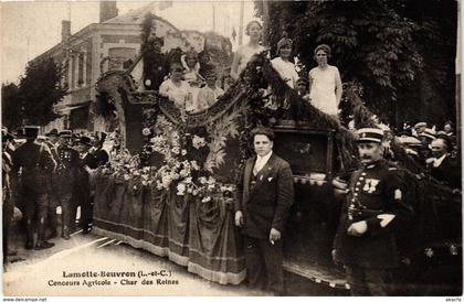 CPA LAMOTTE-BEUVRON - Concours Agricole - Char des Reines (193457)