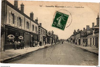 CPA LAMOTTE-BEUVRON (L.-et-C.) - Grande-Rue (208697)