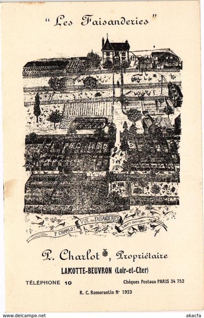 CPA Les Faisanderis - P.Charlot Proprietaire LAMOTTE-BEUVRON.. (208677)