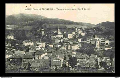 69 - Lamure sur Azergues - Vue Générale ( Coté Nord-Ouest ) - Voyagée en 1916 - CPA - Voir Scans Recto-Verso