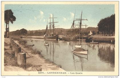 CPA Landerneau - Les Quais