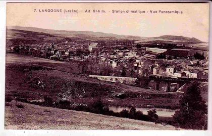 LANGOGNE Vue panoramique