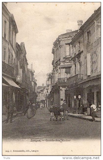 LANGON GRANDE-RUE MAUBEC ANIMEE