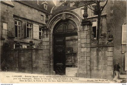 CPA LANGRES - Eveche aurait appartenu aux Chateauvillain (995292)