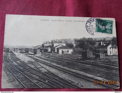 CPA - Langres - Langres-Marne - La Gare - Vue extérieure