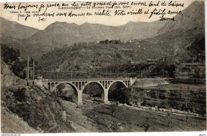 CPA LANTOSQUE Le Nouveau Pont (261950)