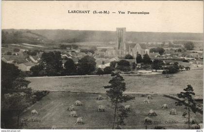 CPA Larchant Vue panoramique FRANCE (1101281)