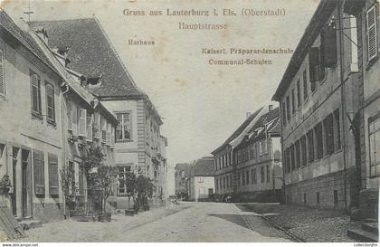 CPA FRANCE 67 " Lauterbourg". / GRUSS