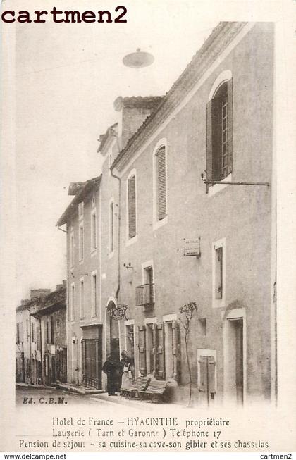 LAUZERTE HOTEL DE FRANCE HYACINTHE PROPRIETAIRE 82 TARN-ET-GARONNE