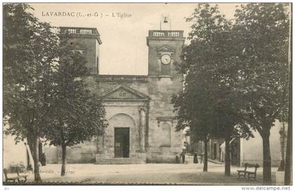 LAVARDAC . L'EGLISE .