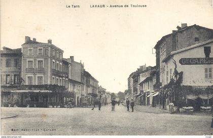 CPA Lavaur Avenue de Toulouse