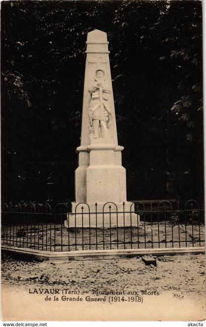 CPA Lavaur Monument aux Morts FRANCE (1016381)