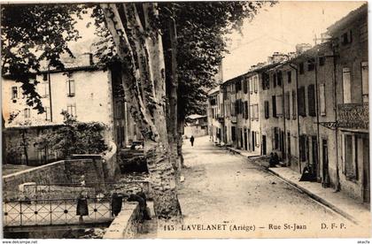 CPA LAVELANET rue St-JEAN Ariege (101582)