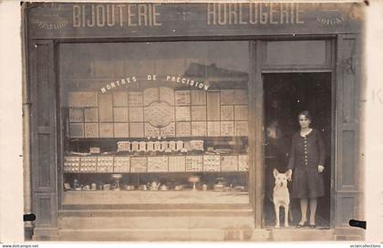 Le Blanc Mesnil        93          Bijouterie Horlogerie .  Carte photo     (voir scan)