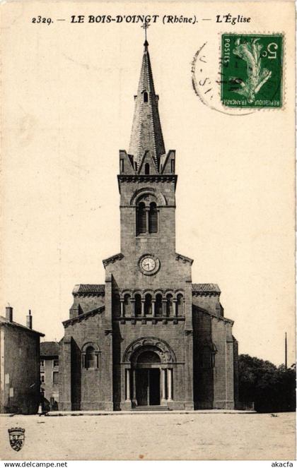 CPA AK Le BOIS-d'OINGT - L'Église (450539)