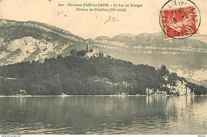 73 - Le Bourget du Lac - Lac du Bourget - Château de Châtillon - Oblitération ronde de 1911 - CPA - Voir Scans Recto-Ver