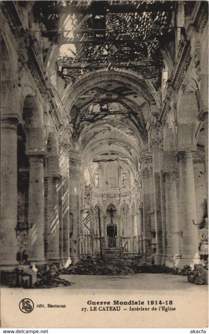 CPA LE CATEAU - Interieur de l'Église (136349)