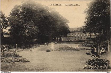 CPA LE CATEAU - Le Jardin Public (136356)